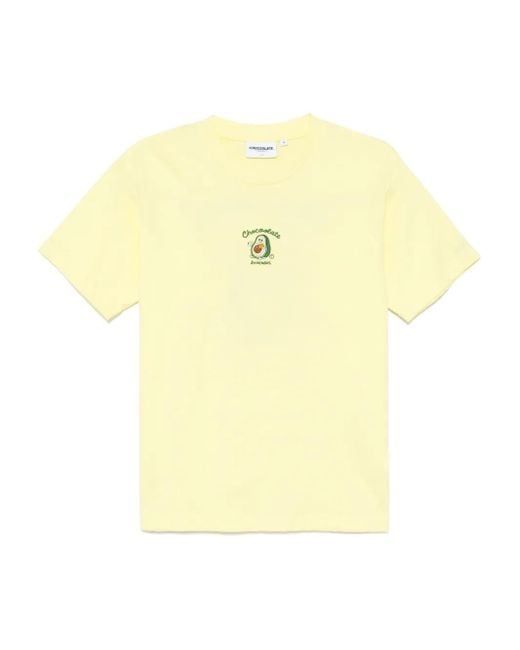 Chocoolate ロゴ Tシャツ Yellow