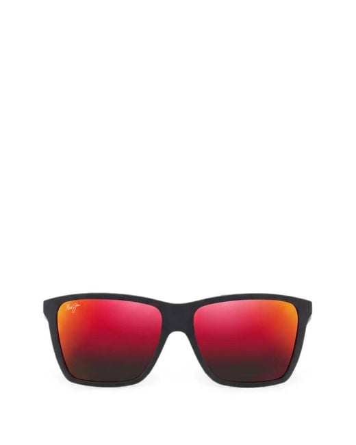 Maui Jim Pink Cruzem Square-Frame Sunglasses for men