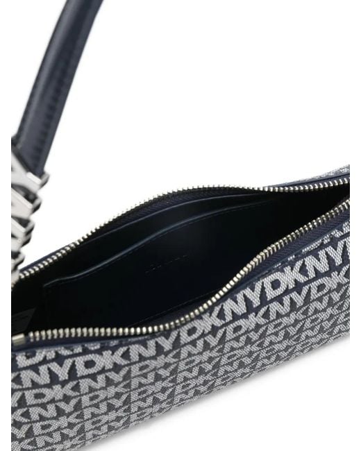 DKNY Metallic Logo Tz Shoulder Bag