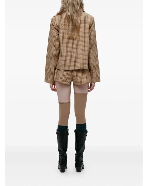 Mainless Cropped Blouse in het Natural