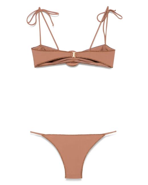 LaRevêche White Leyla Bikini Set