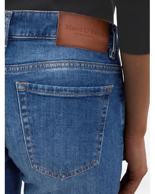 Marc O' Polo Blue Logo-Patch Jeans