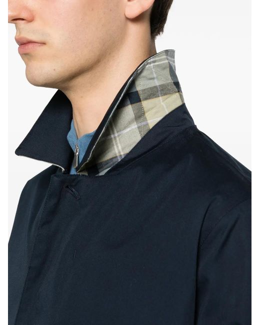Barbour Blue Veste Rokig Courte for men