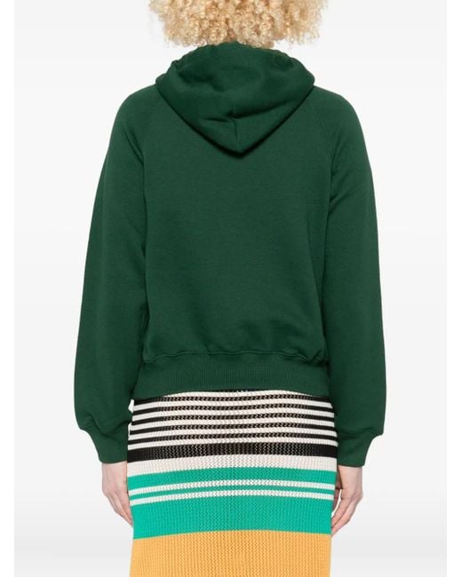 Polo Ralph Lauren Green Embroidered-Logo Hoodie