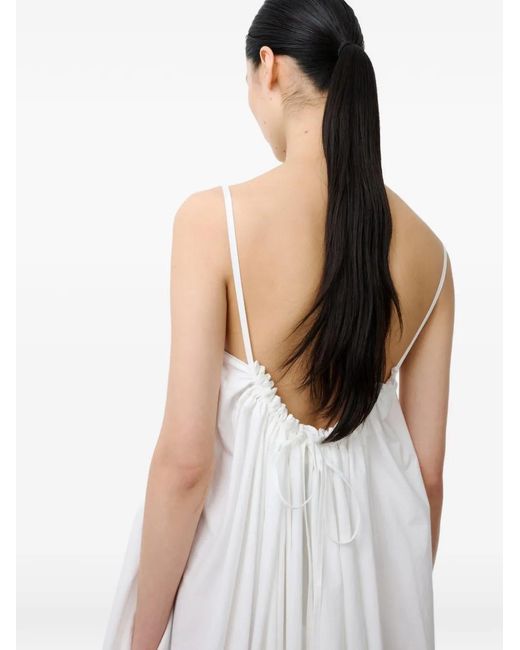 Studio Nicholson White Achille Midi Dress