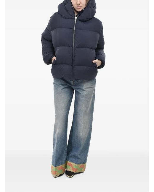 Bacon Blue Cloud Quilted Puffer Jacket