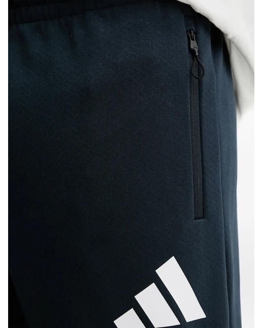 Adidas Blue Zne Track Pants for men