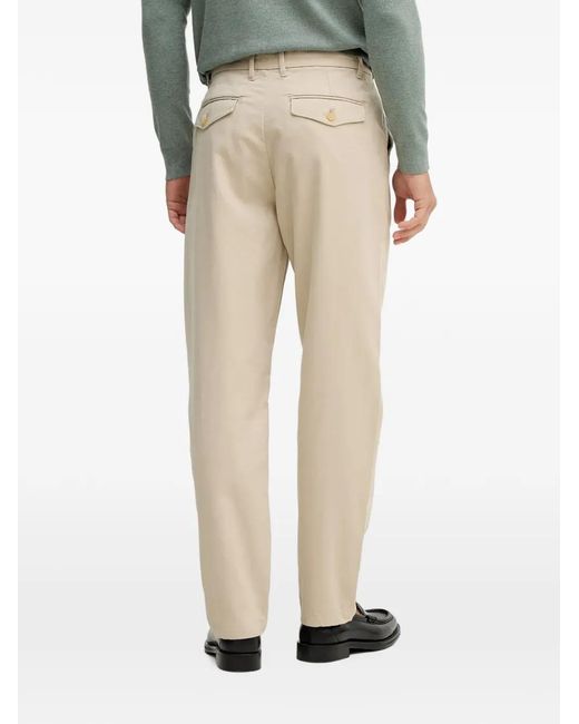 Lindbergh Natural Button-Fastening Trousers for men