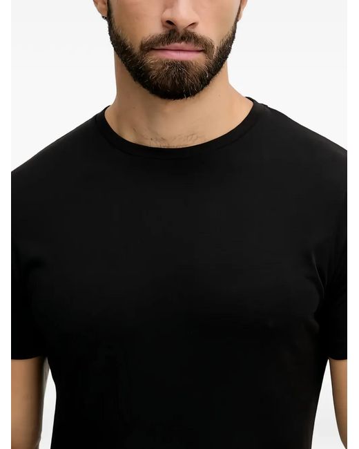 Karl Lagerfeld Black Short-Sleeve T-Shirt for men