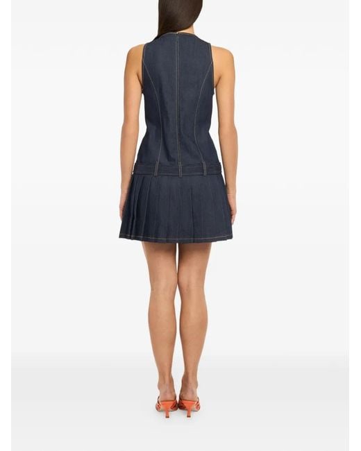 Cinq À Sept Blue Elyse Denim Dress