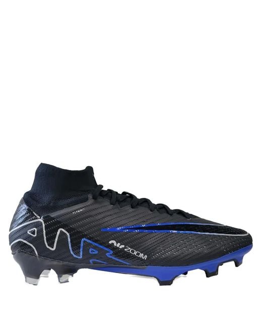 Nike Blue Zoom Mercurial Superfly 9 Elite Sneakers for men