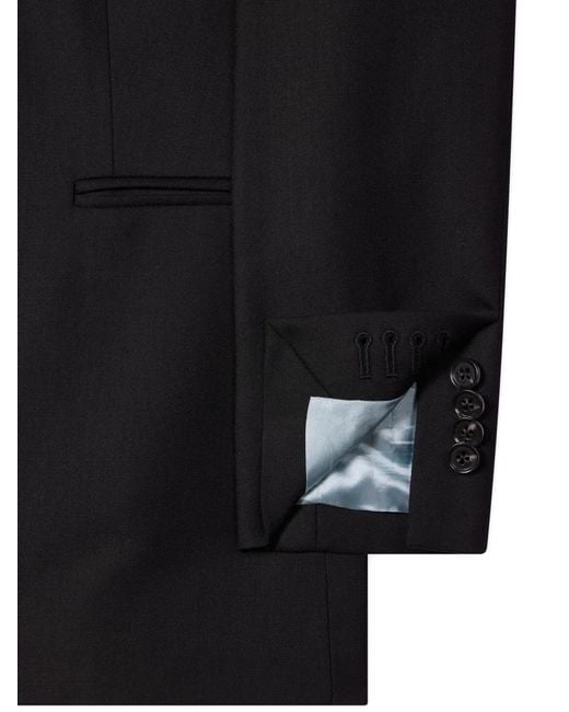 Paul Smith Blue Contrast Collar Blazer