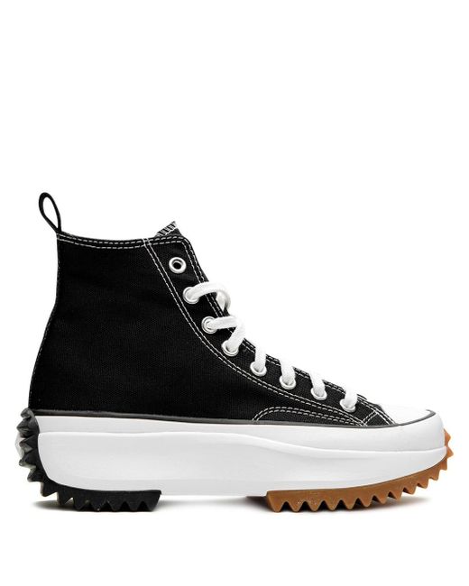 converse run star hike ox canvas negro