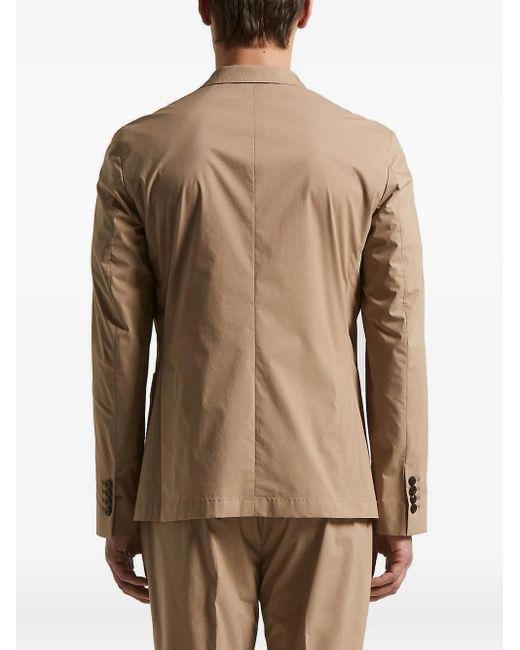 Peserico Natural Patch-Pocket Button Jacket for men