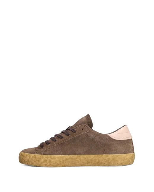 Date Brown Hill Low-Top Sneakers