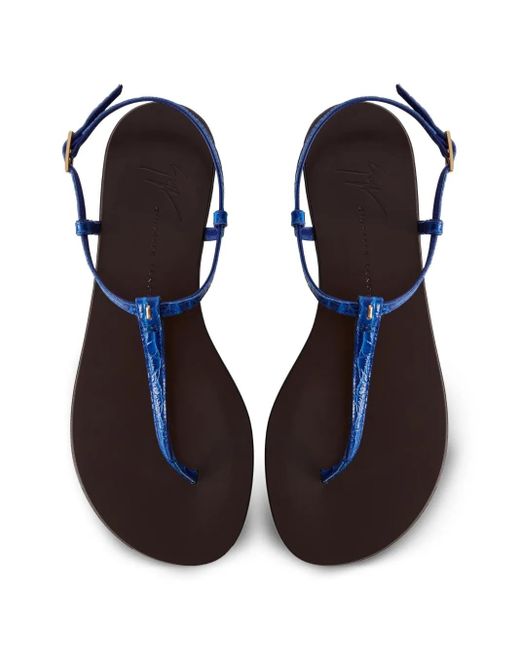 Giuseppe Zanotti Blue Doriaane Sandals