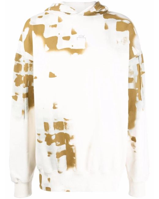 A_COLD_WALL* Metallic Faded-Print Hoodie for men