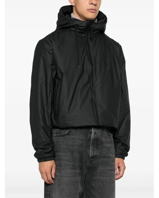 Rains Black Lohja Jacket