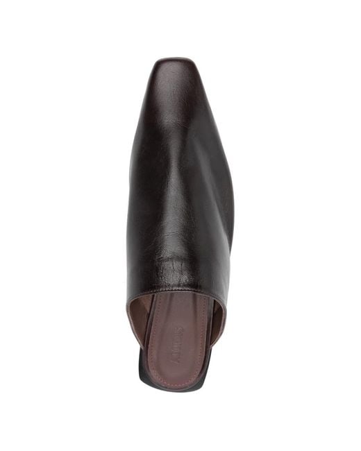 Alohas Black Noe Rift Pointed Mules