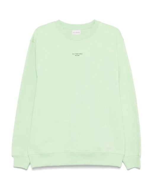 Drole de Monsieur Green Le Slogan Sweatshirt for men