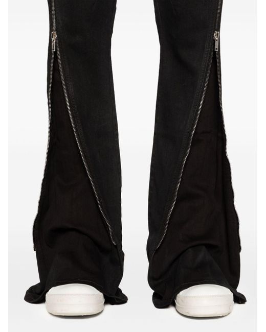 Rick Owens Black Bolan Bandana Slim-fit Jeans for men