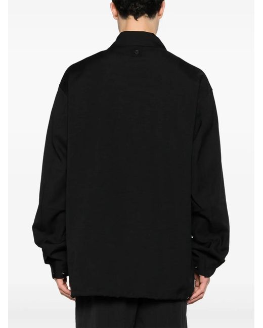 Y-3 Shirtjack in het Black voor heren