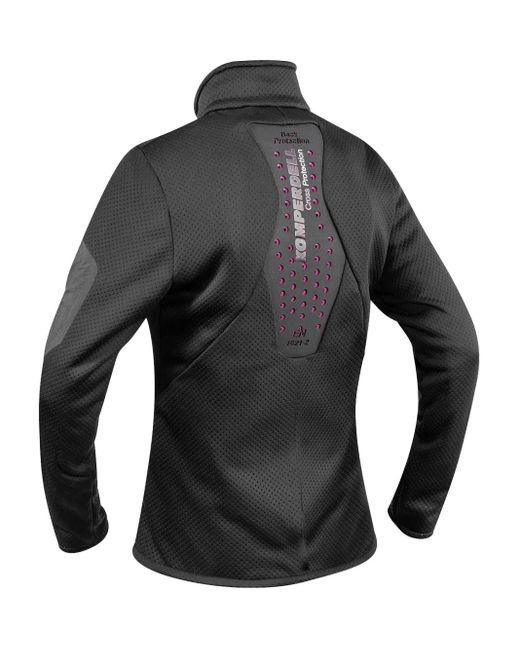 Komperdell Black Perforated-Back Protection Jacket