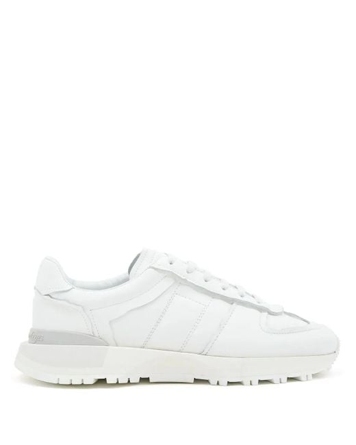 Maison Margiela White 50/50 Sneakers Shoes for men