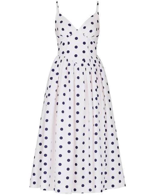 Abito Midi Becker di Nicholas in White