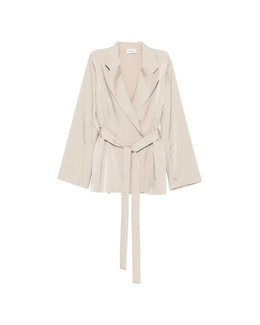 P.A.R.O.S.H. White Belted Jacket