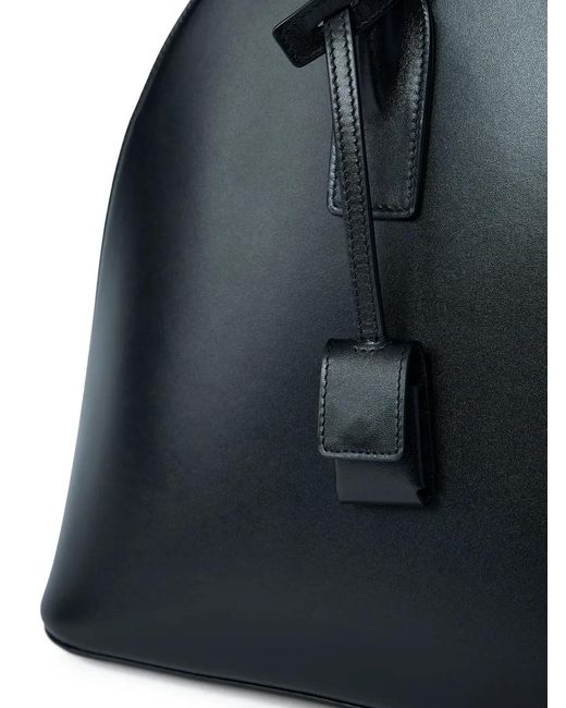 Saint Laurent Black Sac De Jour Tote Bag