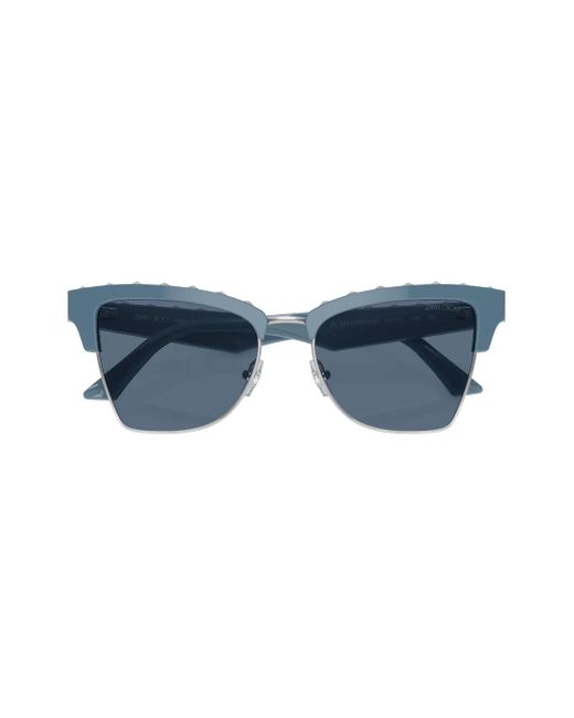Jimmy Choo Blue Maxime Sunglasses