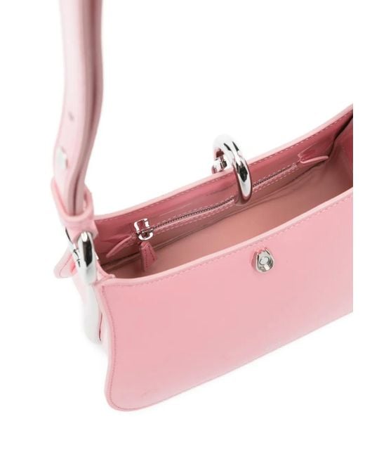 Rabanne Pink Small Ring Shoulder Bag