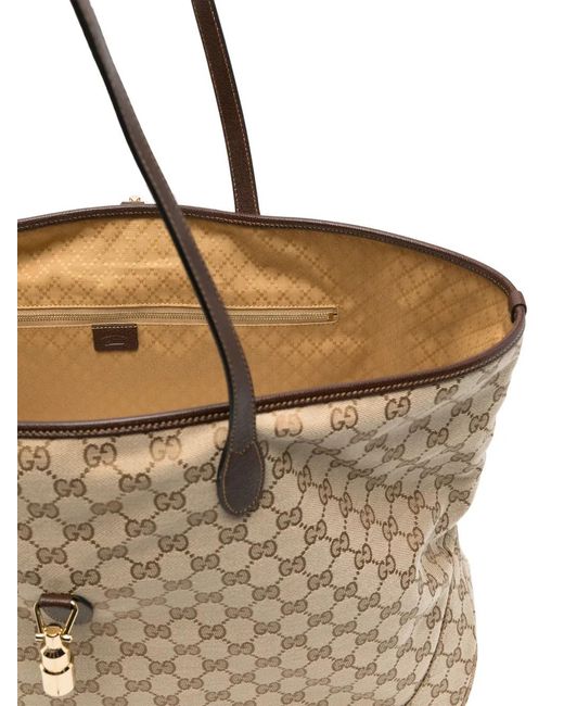 Gucci Natural Jackie Large Tote Bag for men