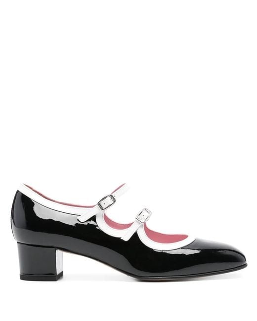 CAREL PARIS Black Bleuet 40Mm Pumps