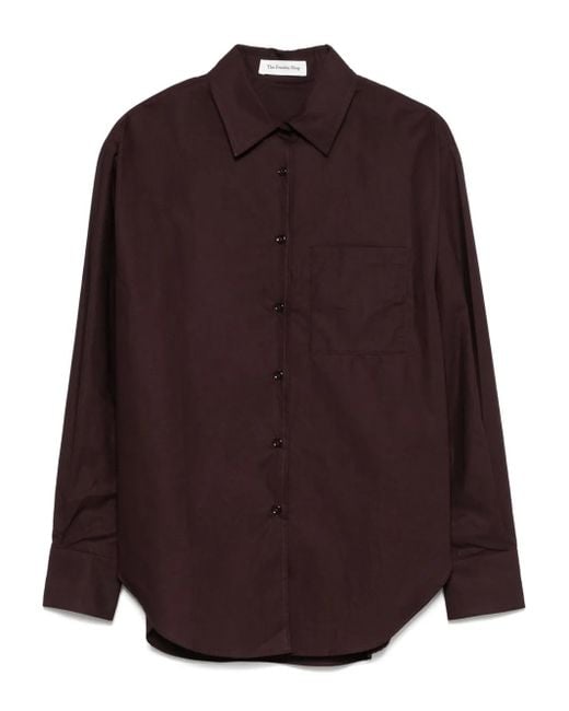 Camicia Lui di Frankie Shop in Purple