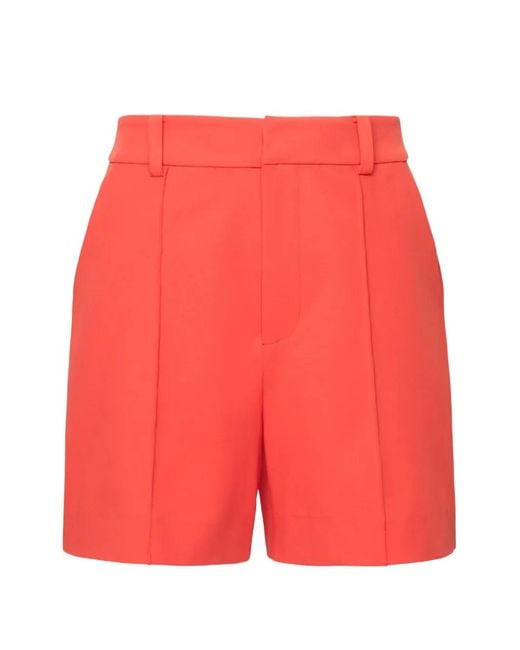 Cinq À Sept Red Kallen Shorts