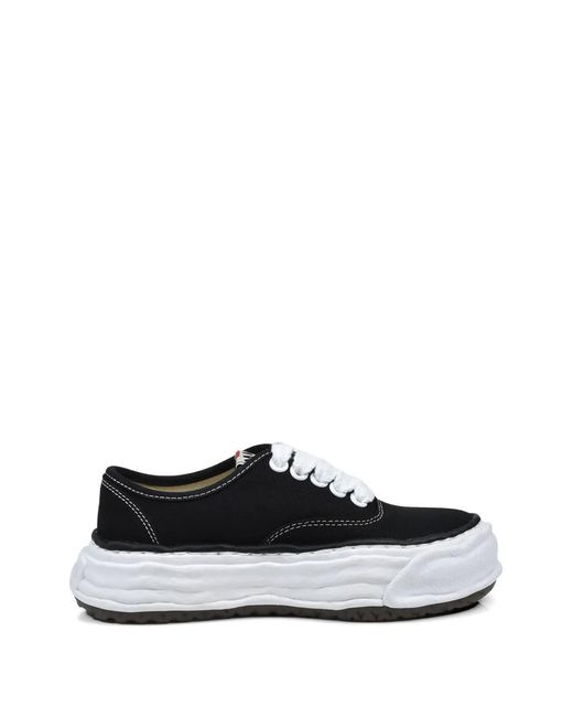 Maison Mihara Yasuhiro White Baker Og Sole Canvas Low-Top Sneakers for men