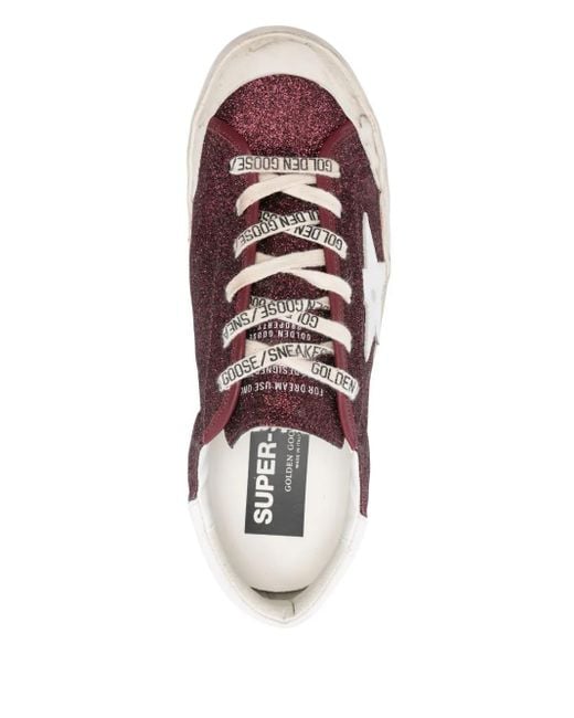 Golden Goose Deluxe Brand Brown Super-Star Leather Sneaker