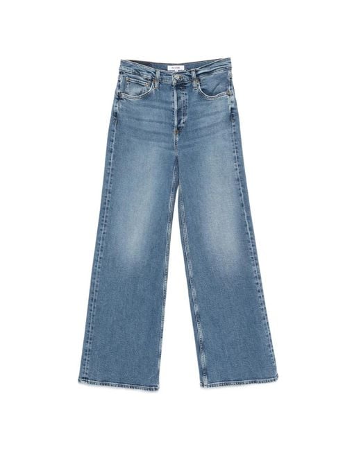 Re/done Blue Belt-Loops Jeans