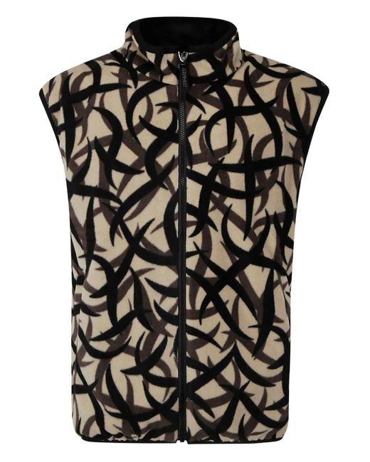 Gramicci Black Reversible Gilet for men