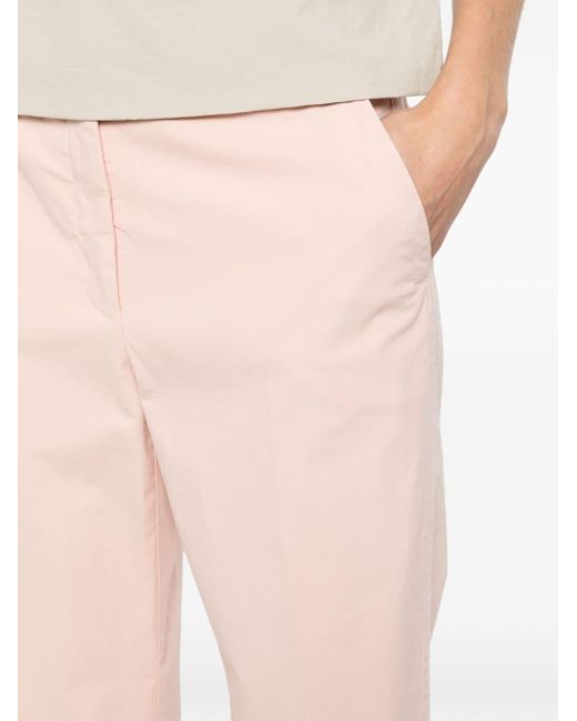 Pantalon à coupe droite Peserico en coloris Pink