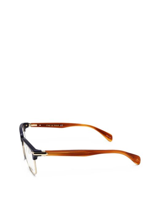Rag & Bone White Square-Frame Glasses for men