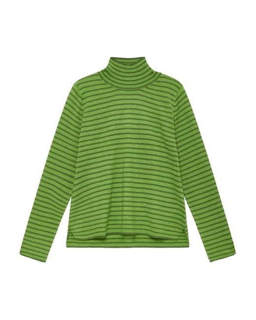 Top A Rayas Maliparmi de color Green