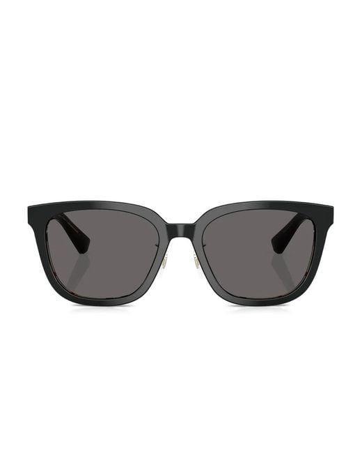 Burberry Gray Square-Frame Sunglasses