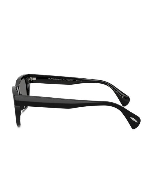 Oliver Peoples Gray Ryce Square-Frame Sunglasses