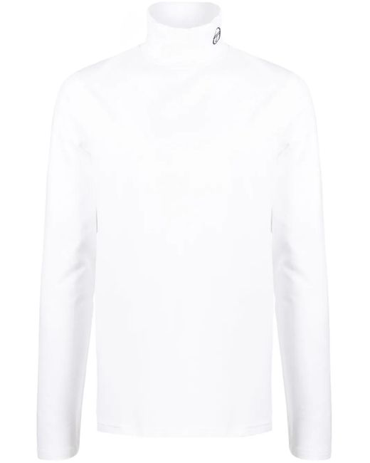 メンズ Sergio Tacchini タートルネック プルオーバー White