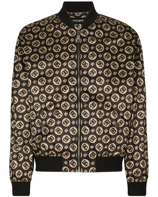Dolce & Gabbana Black Bomber Jackets for men