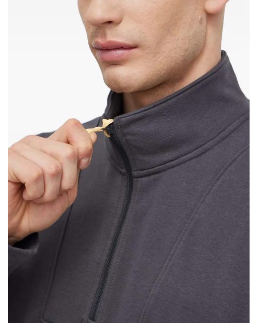 Sudadera con media cremallera Columbia de hombre de color Gray