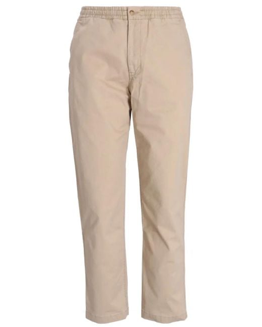 Pantalon Droit À Taille Élastiquée Polo Ralph Lauren pour homme en coloris Natural